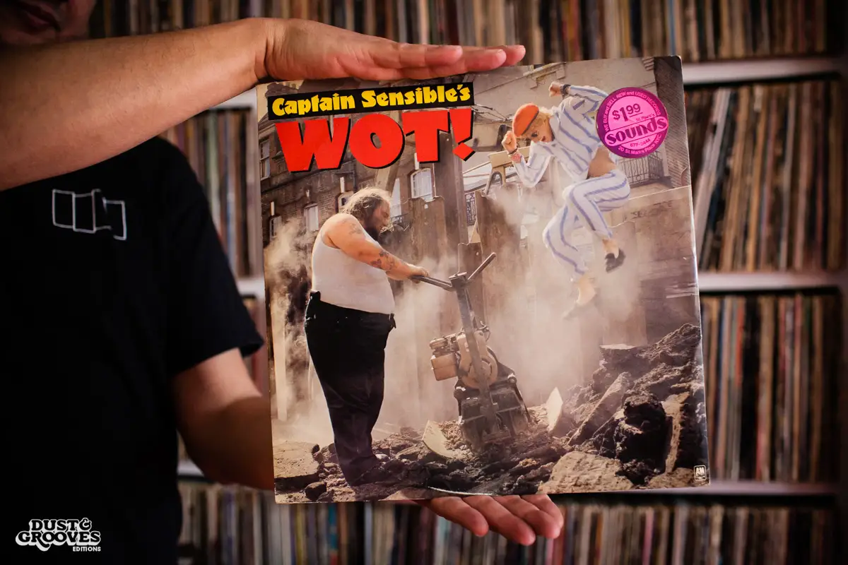Andrew Mason, a vinyl record collector, photographed at his home in New York, NY for Dust & Grooves.