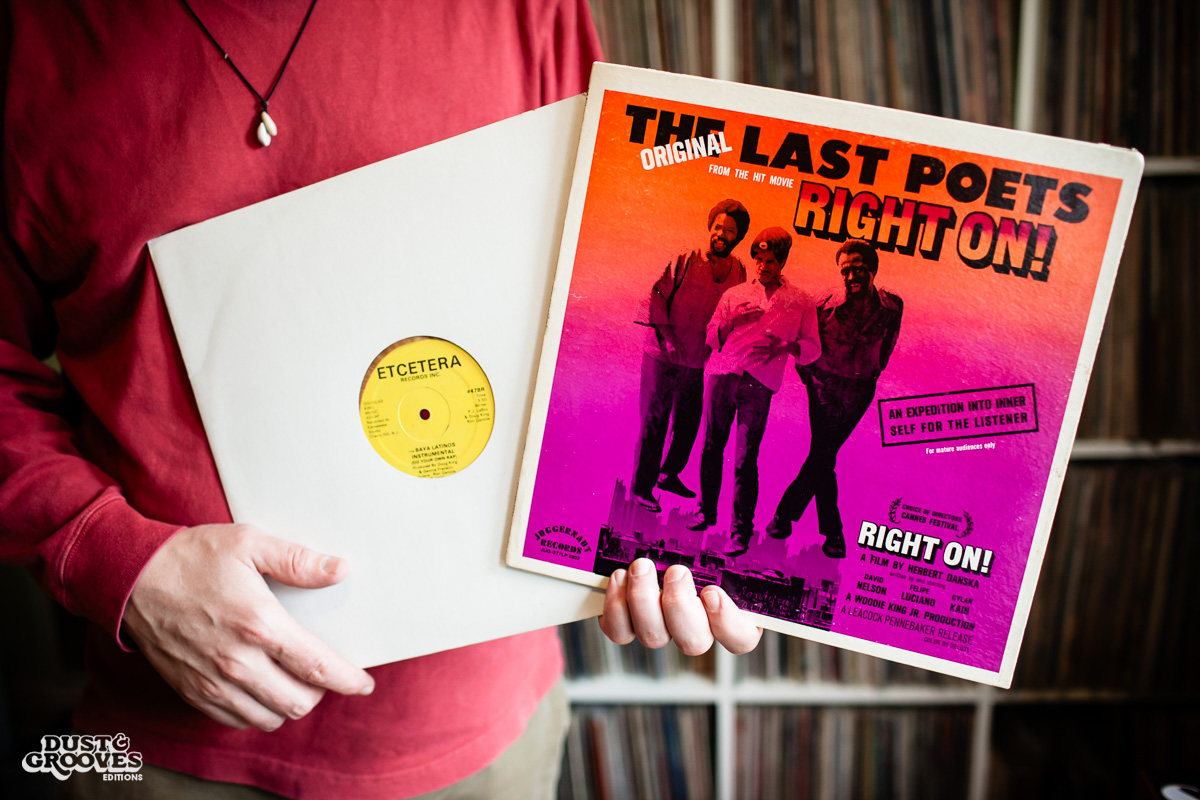 Pablo Yglesias, a vinyl record collector, photographed at his home in Northhampton, MA. for Dust & Grooves.