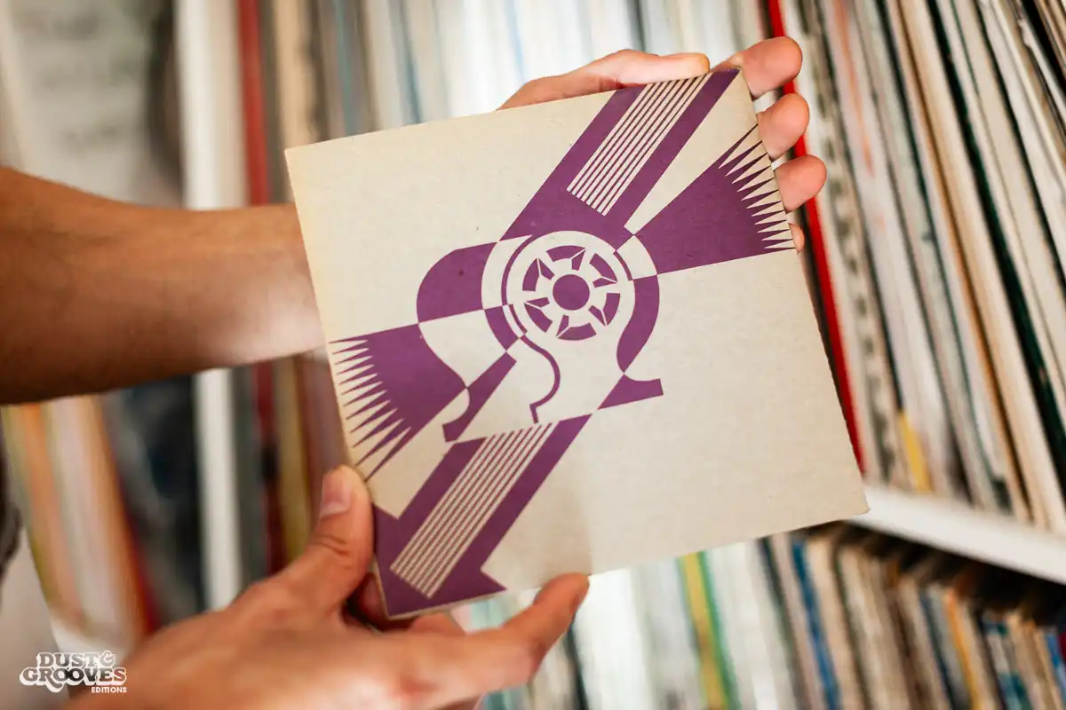 DB Burkeman, a vinyl record collector, photographed at his home in Brooklyn, NY for Dust & Grooves.