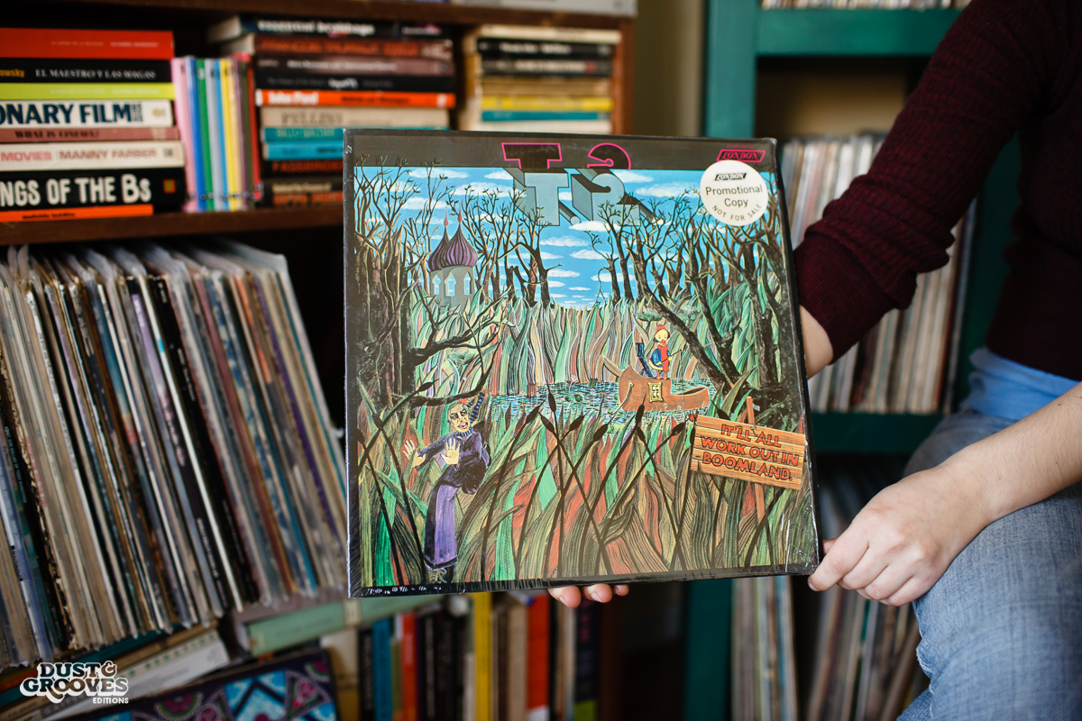 Margaret Barton Fumo, a vinyl record collector from Brooklyn, NY, photographed at her home for Dust & Grooves.