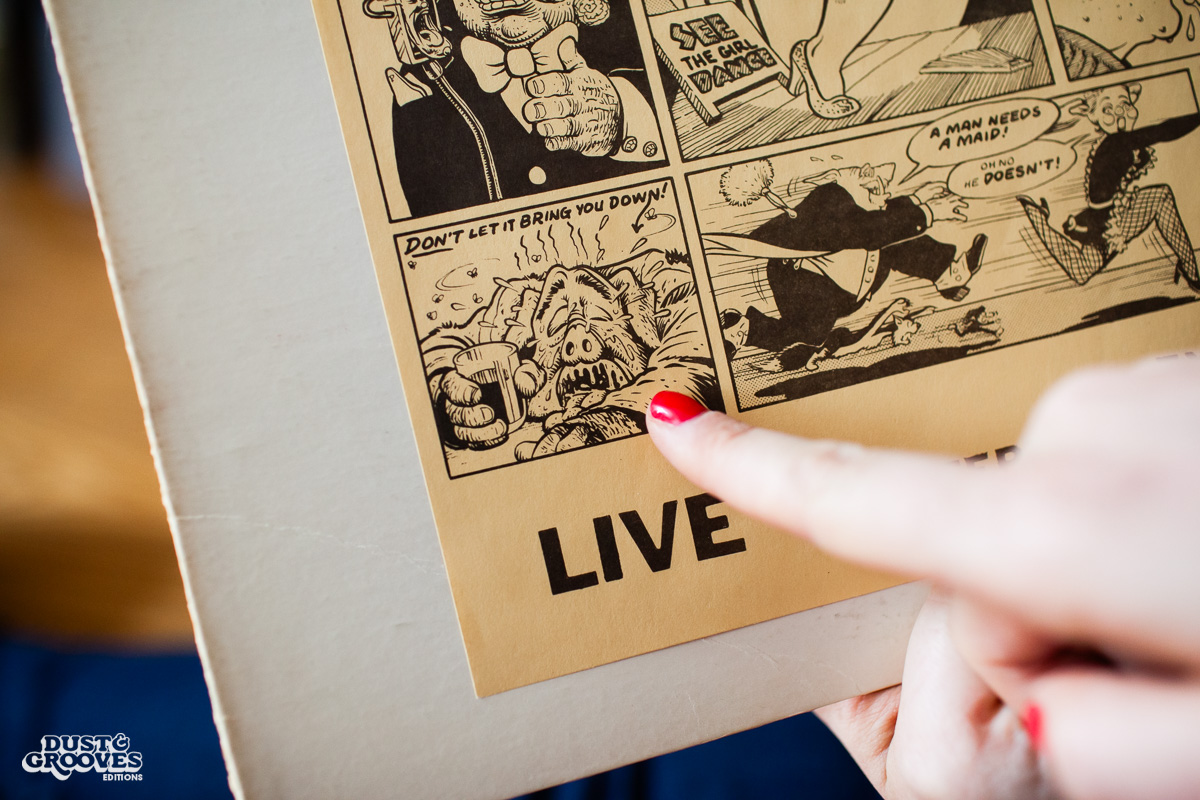 Jess Rotter, a vinyl record collector, photographed at her home in Los Angeles, California for Dust & Grooves. 