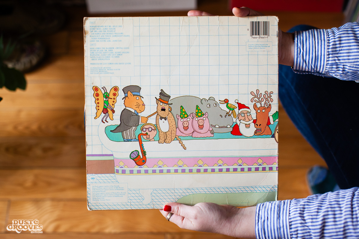 Jess Rotter, a vinyl record collector, photographed at her home in Los Angeles, California for Dust & Grooves. 