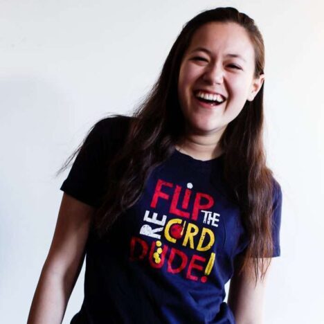 T-Shirt - Flip the Record Dude!
