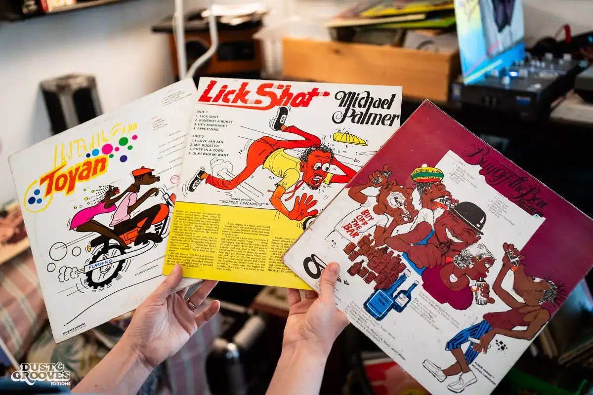 Ellen G, a vinyl record collector and illustrator photographed at her home in Ramat-Gan, Israel for Dust & Grooves. 