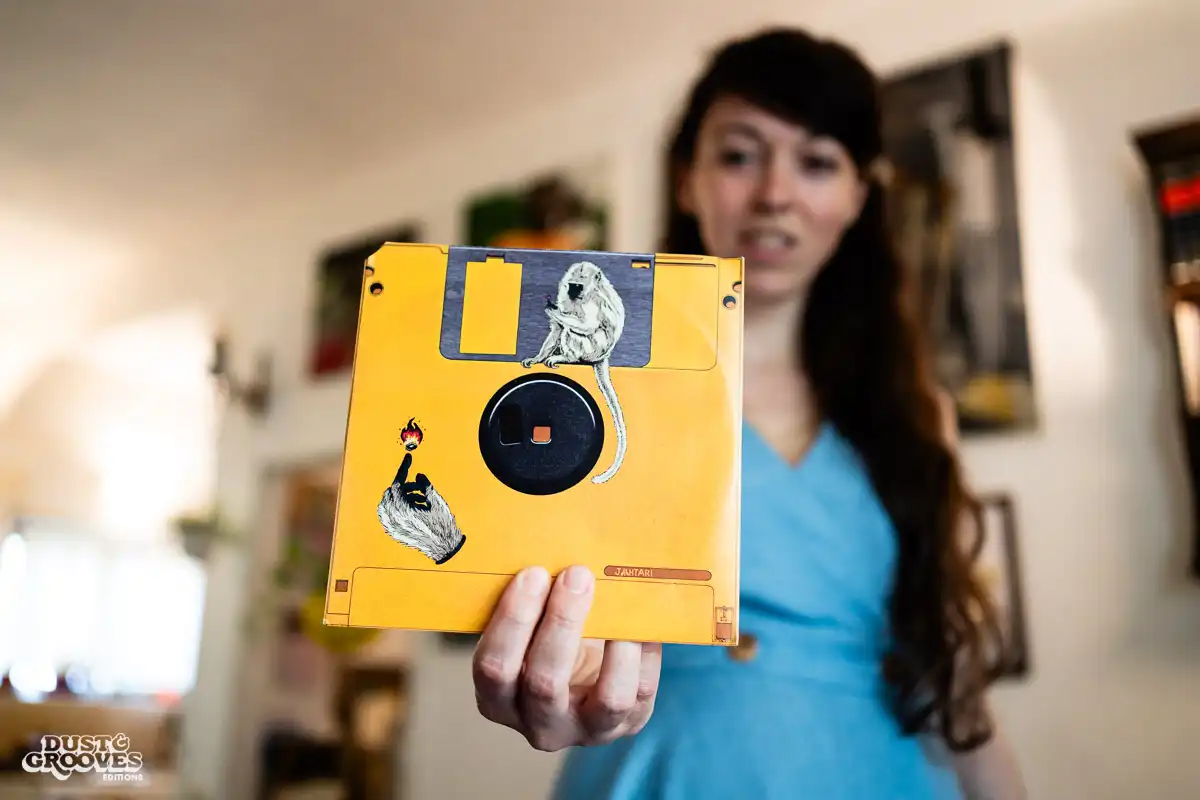 Ellen G, a vinyl record collector and illustrator photographed at her home in Ramat-Gan, Israel for Dust & Grooves. 
