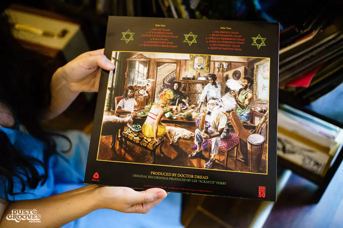 Ellen G, a vinyl record collector and illustrator photographed at her home in Ramat-Gan, Israel for Dust & Grooves. 