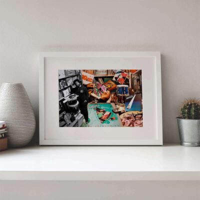 Me to You. Questlove Photo Collage by Morgan Jesse Lappin