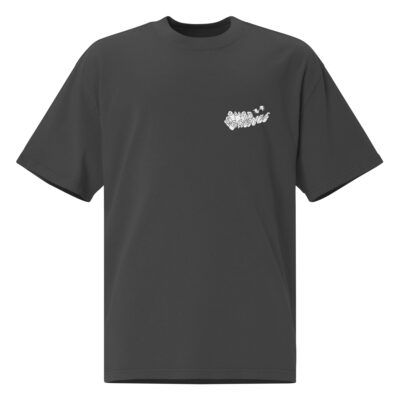 DJ Mono. Ashes57 x Dust & Grooves Collab. Oversized faded t-shirt - Image 2