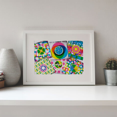 You Dig? Print. Fantasy 45s by Hannah Brown