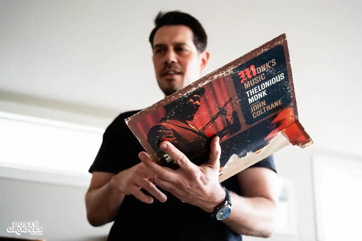 Kevin Lewandowski, a vinyl record collector, CEO and founder of Discogs, photographed at his home in Portland, OR for Dust & Grooves Volume 2 book.
