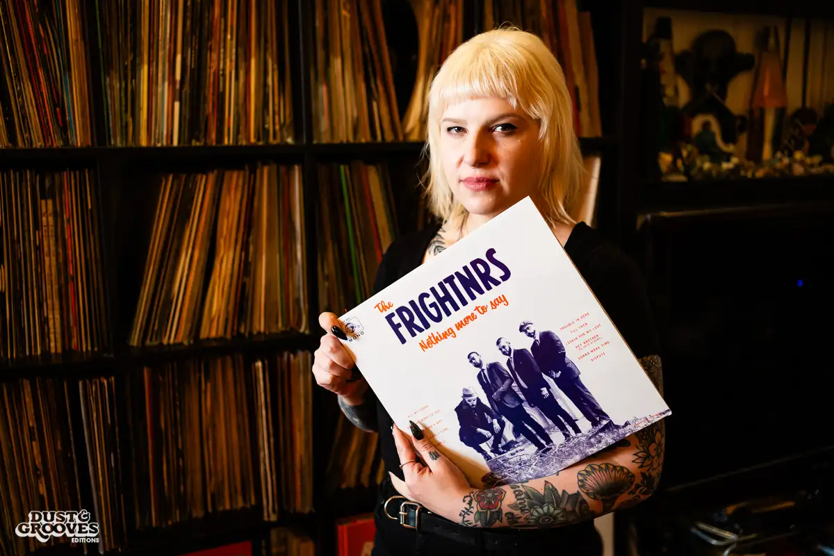 Grace of Spades, a vinyl record collector, DJ and radio host, photographed at her home in New York City, for Dust & Grooves Volume 2 book.