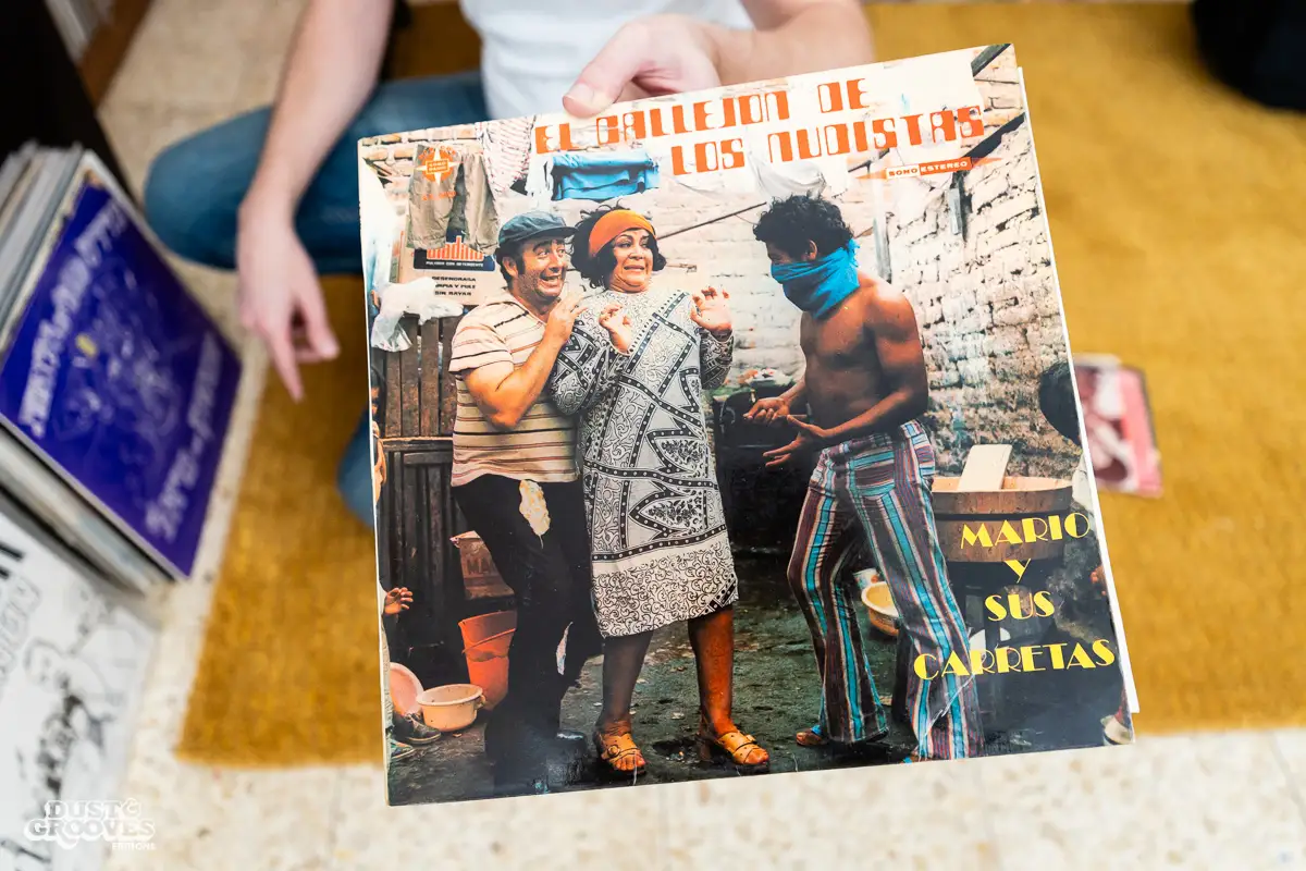 Avidan Weiss, a vinyl record collector and DJ, photographed at his Tel Aviv apartment for Dust & Grooves Volume 2 book.