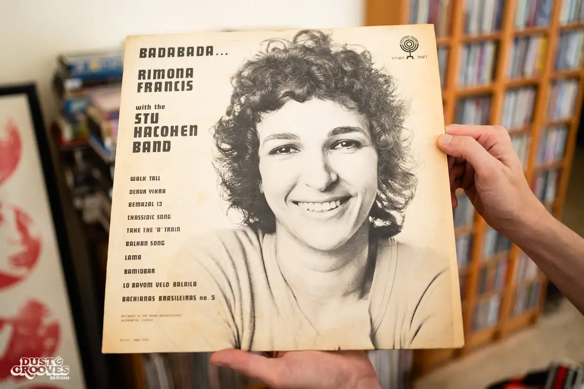 Avidan Weiss, a vinyl record collector and DJ, photographed at his Tel Aviv apartment for Dust & Grooves Volume 2 book.