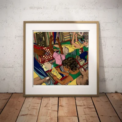 You Dig? Print. Infinite Digging by Ellen G