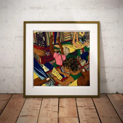 You Dig? Print. Infinite Digging by Ellen G