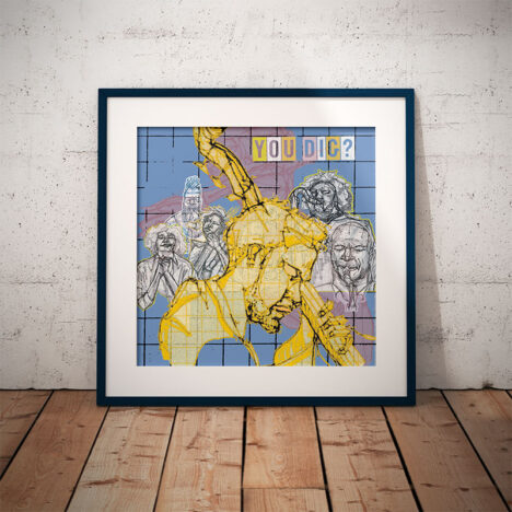 You Dig? Print. Soundpapered #02 by Rachel D. Abrams