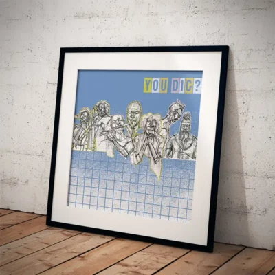 You Dig? Print. Soundpapered #01 by Rachel D. Abrams