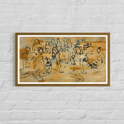 Naked City Study by Pia Dehne. You Dig? Print