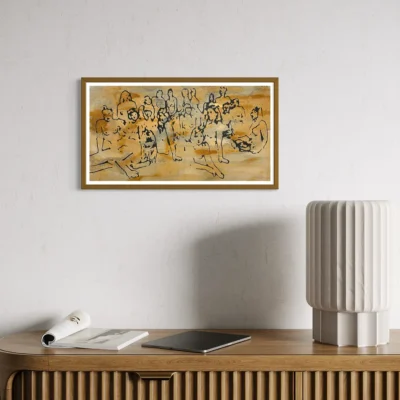 Naked City Study by Pia Dehne. You Dig? Print - Image 3