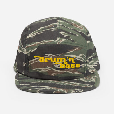 drum 'n' bass. Five Panel Cap - Image 5