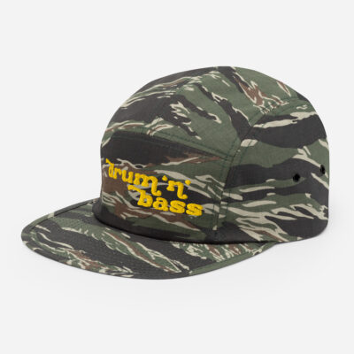 drum 'n' bass. Five Panel Cap - Image 6