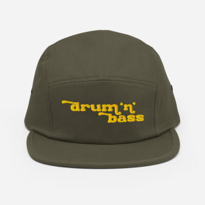 drum 'n' bass. Five Panel Cap - Image 2