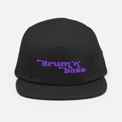drum 'n' bass. Five Panel Cap