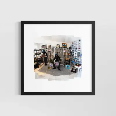 DaM FunK In His Record Room