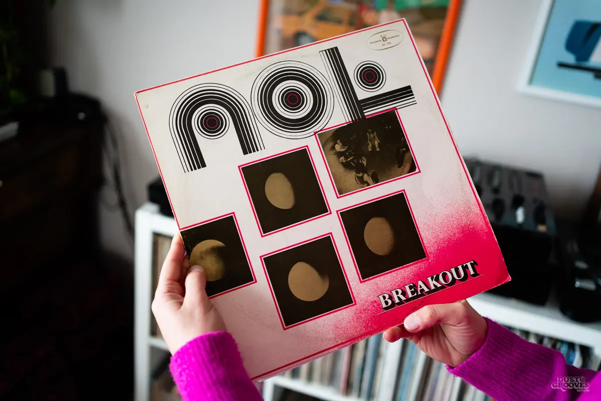 Kornelia Binicewicz, a vinyl record collector, DJ, and founder of Ladies On Records, photographed at her house in Istanbul with her vinyl record collection for Dust & Grooves Volume 2 book.