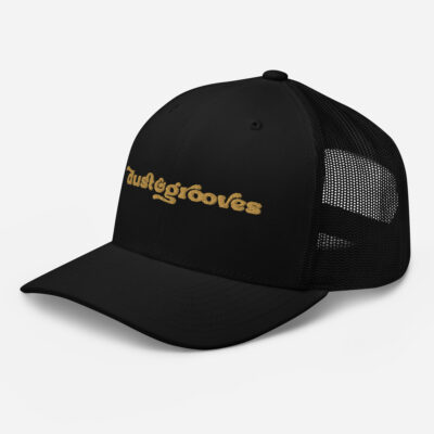 Retro Trucker Hat. Dust & Grooves Wordmark. - Image 11