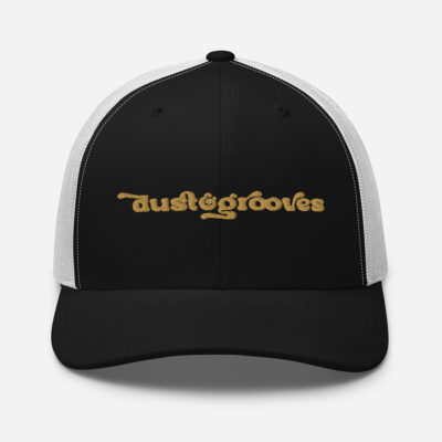 Retro Trucker Hat. Dust & Grooves Wordmark. - Image 5