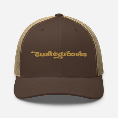 Retro Trucker Hat. Dust & Grooves Wordmark. - Image 3