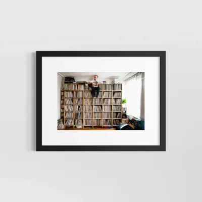 Mr Scruff in His Record Room