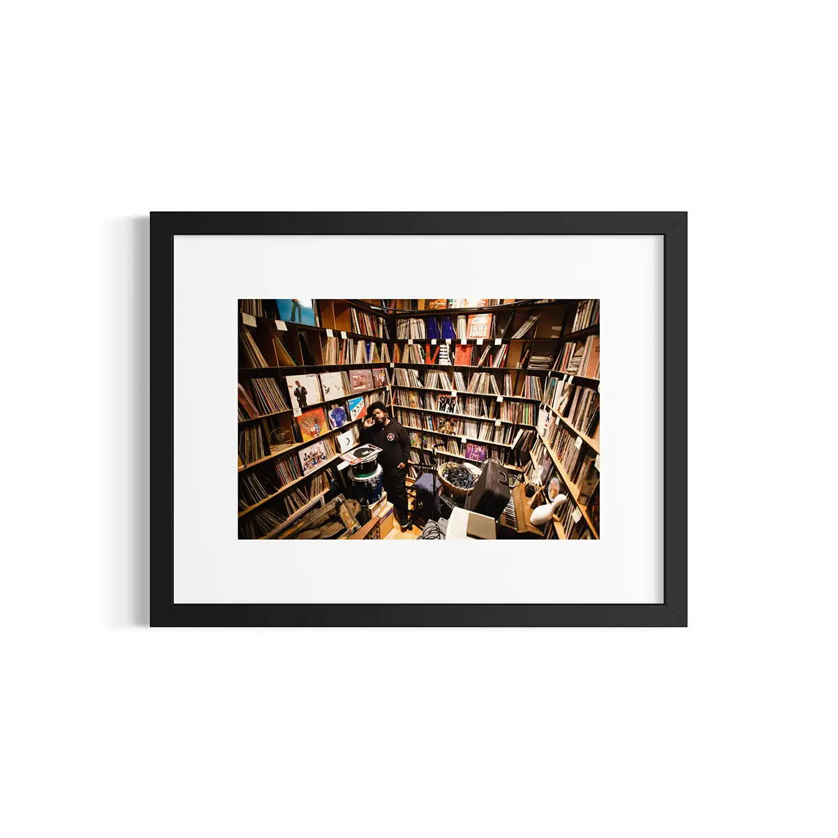 Questlove. Philadelphia, PA. Taken on 4th of July, during an interview for the second edition of Dust & Grooves Volume 1.