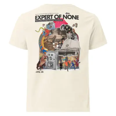 Expert of None with Cut Chemist. Limited Edition Heavyweight Oversized Garment-Dyed T-Shirt